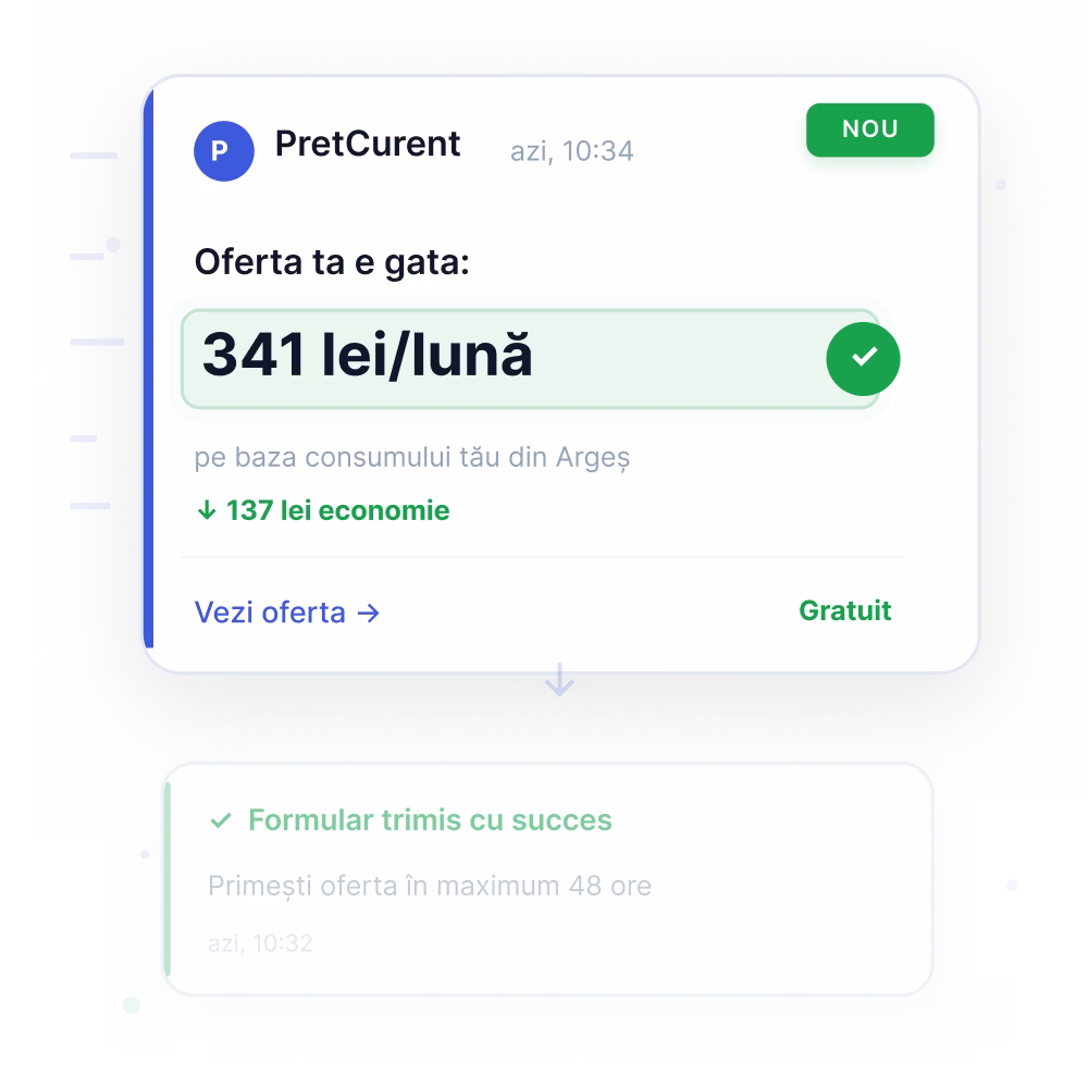 Cerere de ofertă energie electrică pentru toti romanii